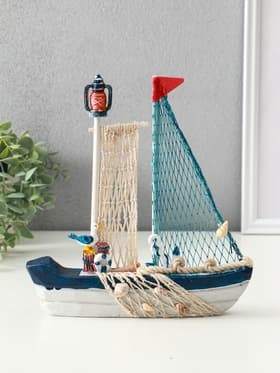 Сувенирная модель корабля «Паллада», 23×4×24 см