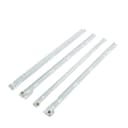 Роликовые направляющие 450 мм, 0.8 мм