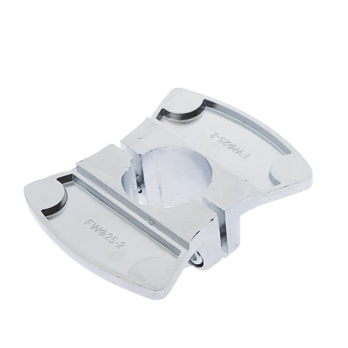 Полкодержатель двухсторонний R=62 d=25 10/100, набор 2 шт.