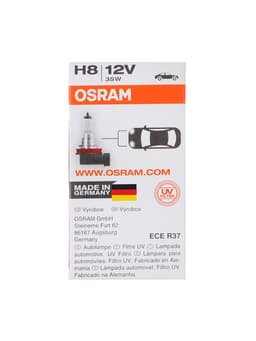Лампа автомобильная Osram, H8, 12 В, 35 Вт, 64212