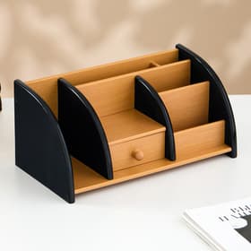 Органайзер 7 секций, 1 выдвижной ящик, 29×12×15 см