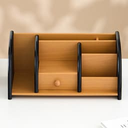 Органайзер 7 секций, 1 выдвижной ящик, 29×12×15 см