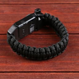 Браслет для выживания «Мастер К.», с компасом и фонариком, паракорд 3 м, 24×2 см