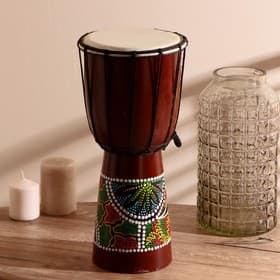 Сувенирный музыкальный инструмент «Барабан Джембе», 40×18×18 см