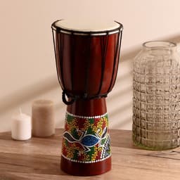 Сувенирный музыкальный инструмент «Барабан Джембе», 40×18×18 см