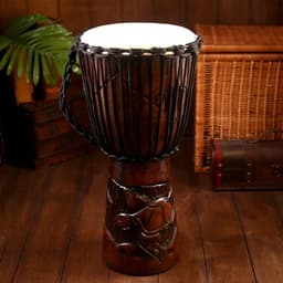Сувенирный музыкальный инструмент «Барабан Джембе», 50×26×26 см