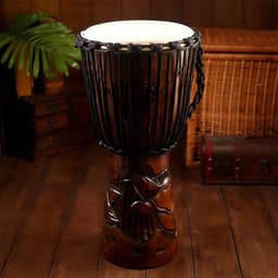 Сувенирный музыкальный инструмент «Барабан Джембе», 50×26×26 см