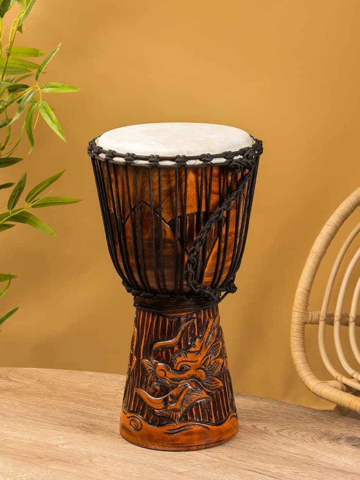 Сувенирный музыкальный инструмент «Барабан Джембе», 50×26×26 см
