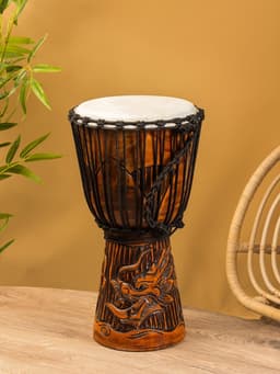 Сувенирный музыкальный инструмент «Барабан Джембе», 50×26×26 см