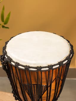 Сувенирный музыкальный инструмент «Барабан Джембе», 50×26×26 см