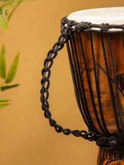 Сувенирный музыкальный инструмент «Барабан Джембе», 50×26×26 см
