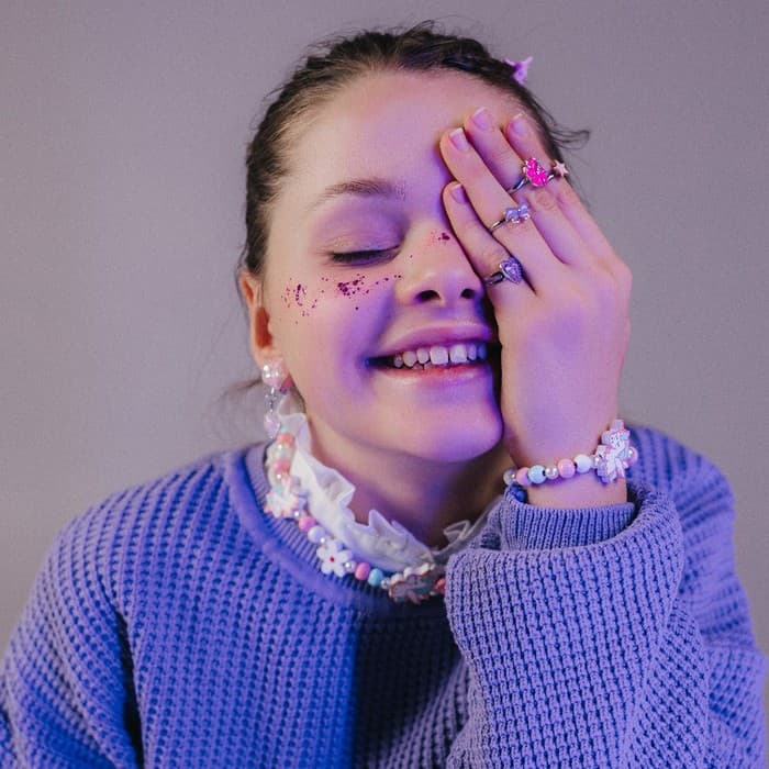 Кольцо «Выбражулька. Только для девочек», безразмерное, фасовка 36 шт. форма МИКС, цвет МИКС