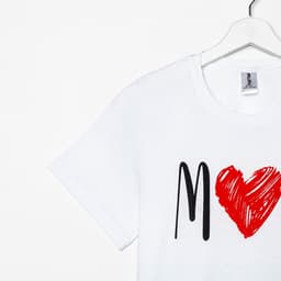 Футболка женская KAFTAN Love mom, белая, размер 50