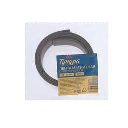 Магнитная лента ТУНДРА, с клеевым слоем, 25×1.5 мм, длина 0.75 м