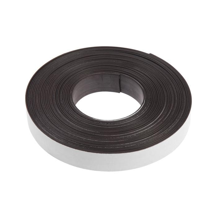 Магнитная лента ТУНДРА, с клеевым слоем, 25×1.5 мм, длина 10 м