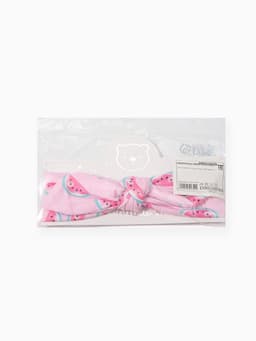 Повязка на голову для девочки «Крошка Я. Арбузик», размер 46-48, розовая