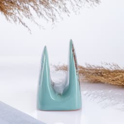 Набор для специй Борисовская керамика «Скандинавия», 5 предметов, бирюзовый