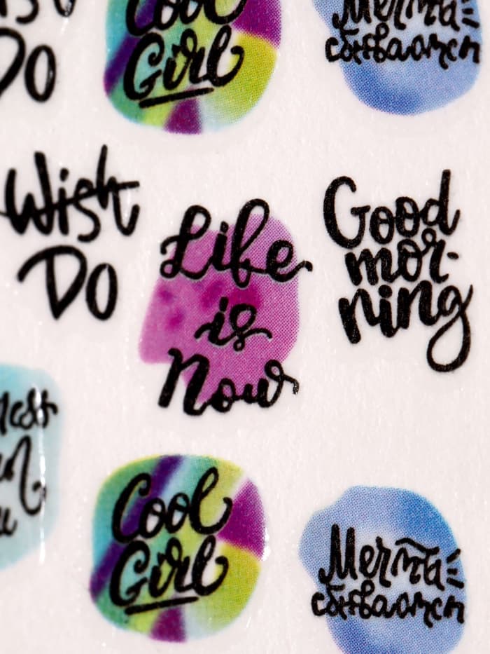 Слайдеры «Мечты сбываются», разноцветные