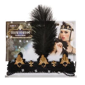 Повязка на голову с пером «Богиня»