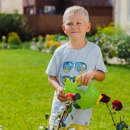 Лейка детская, 1 л, с рассеивателем, «Рыбка»