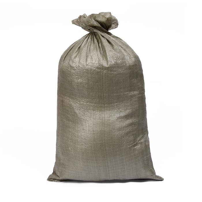 Мешок полипропиленовый, 50×90 см, на 40 кг, зелёный