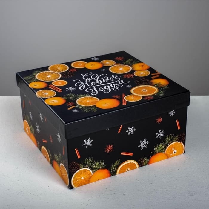 Набор подарочных коробок 6 в 1 «С Новым годом», 10×10×6 - 20×20×11 см