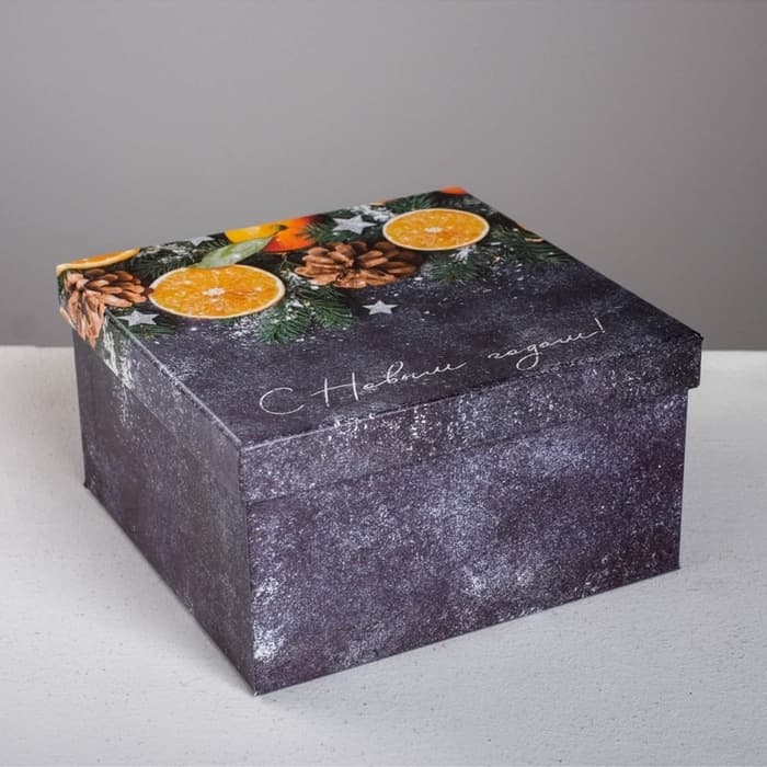 Набор подарочных коробок 6 в 1 «С Новым годом», 10×10×6 - 20×20×11 см