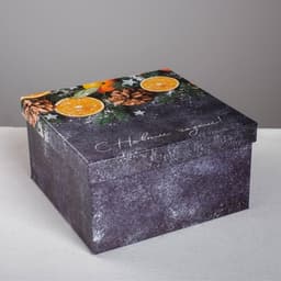 Набор подарочных коробок 6 в 1 «С Новым годом», 10×10×6 - 20×20×11 см