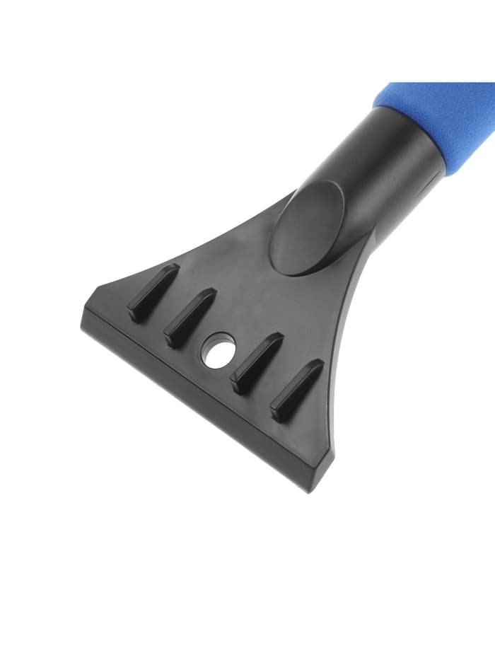 Щетка сметка, со скребком, «Oktan», мягкая ручка, 42.5 см, МИКС