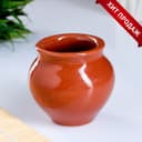 Горшочек для запекания Кунгурская керамика «Стандарт», 100 мл, коричневый