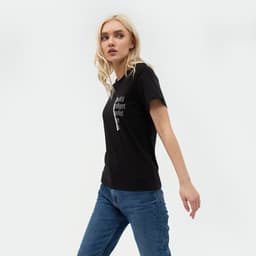 Футболка женская KAFTAN Beautiful, чёрная, размер 40-42