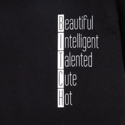 Футболка женская KAFTAN Beautiful, чёрная, размер 40-42