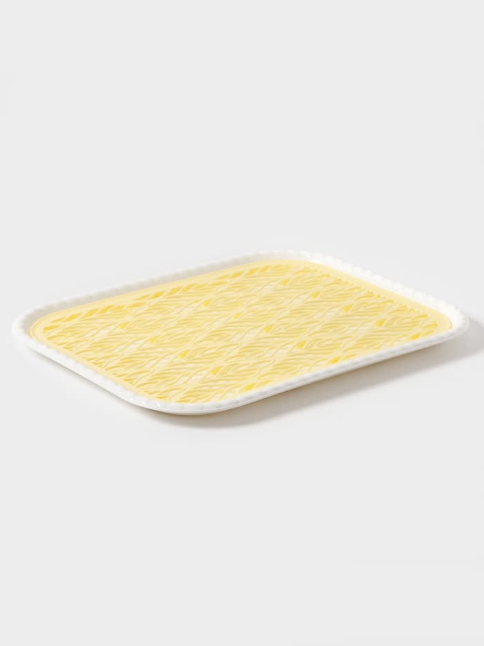 Поднос с вкладышем для сушки посуды Альт-Пласт «Колос», пластик, 45.5×36 см, МИКС