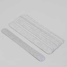 Сменные файлы для пилки, прямые, 15 см, 180 грит, 10 шт., серые