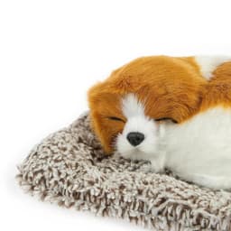 Игрушка на панель автомобиля «Собака на подушке» бело-рыжий