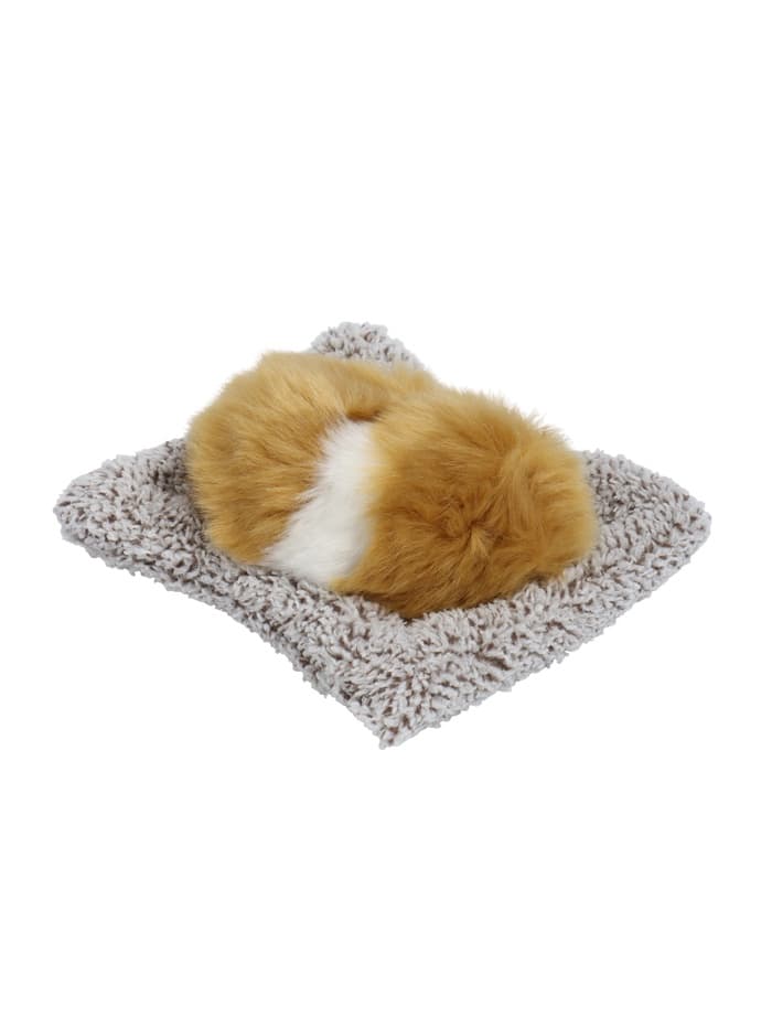 Игрушка на панель автомобиля «Собака на подушке» бело-рыжий