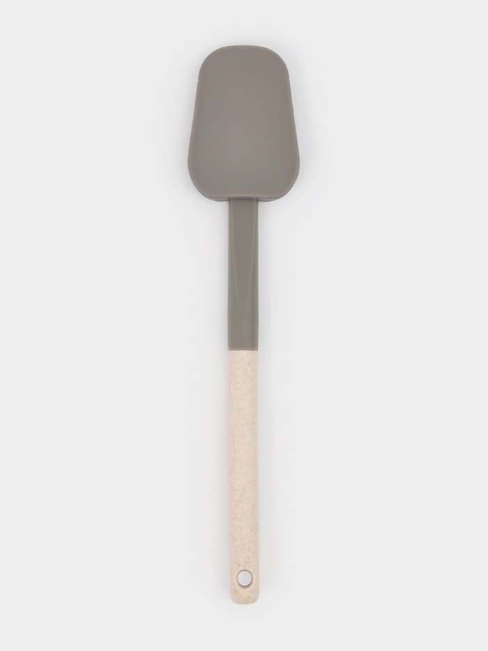 Лопатка Доляна «Стоун», силикон, 30×6.5 см, серая