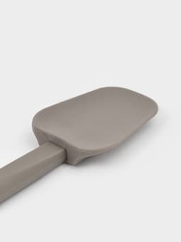 Лопатка Доляна «Стоун», силикон, 30×6.5 см, серая