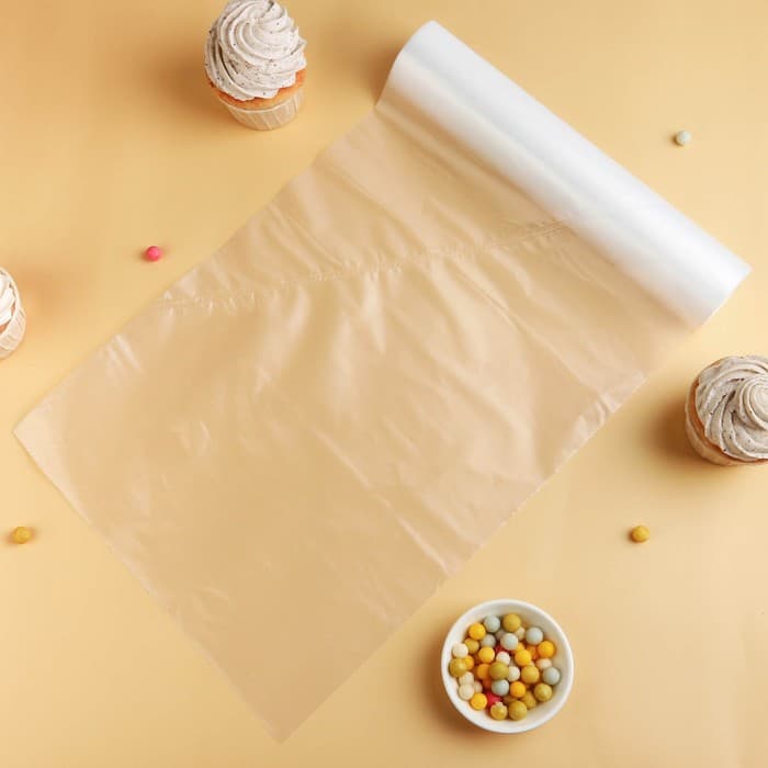 Кондитерские мешки одноразовые KONFINETTA, 52×26 см (размер L), в рулоне 50 шт.