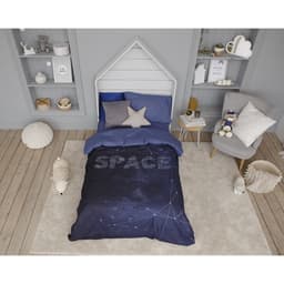 Постельное бельё 1.5-спальное «Этель» Space, поплин