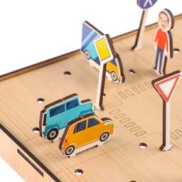 Головоломка Лесная мастерская «Дорожные знаки. Изучаем ПДД»