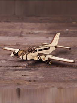 Конструктор сборный 3D модель «Самолёт. CESSNA»