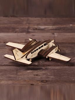 Конструктор сборный 3D модель «Самолёт. CESSNA»