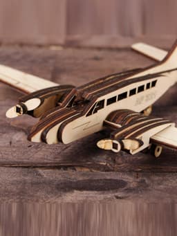 Конструктор сборный 3D модель «Самолёт. CESSNA»