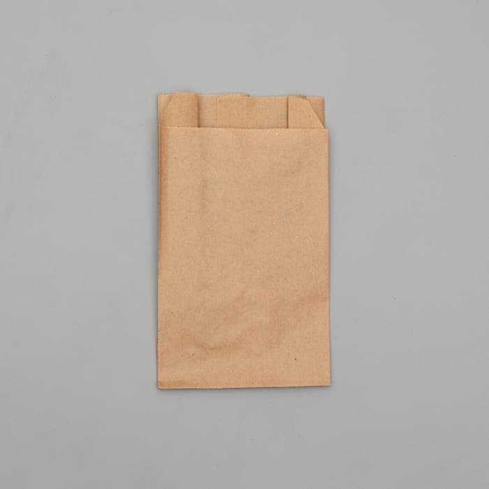Пакет бумажный фасовочный, крафт, V - образное дно, 17.5×10×5 см