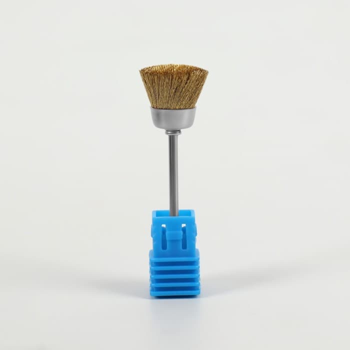 Щётка - браш для чистки фрез, медная, QF