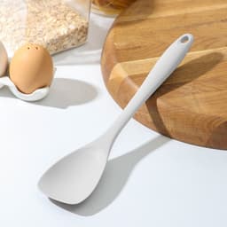 Лопатка Доляна «Рэми», 28.7×5.8 см, силикон, серый