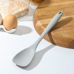 Лопатка Доляна «Рэми», 28.7×5.8 см, силикон, серый