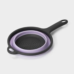 Дуршлаг складной Доляна «Волна», d=20 см, сиреневый