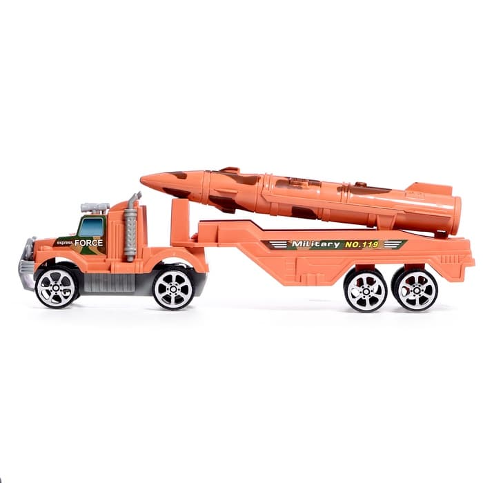 Грузовик инерционный «Ракетница», цвет МИКС